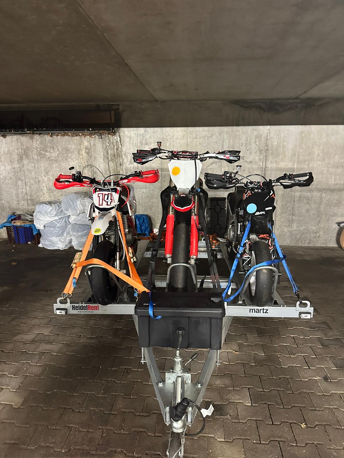 Motorradanhänger 750KG