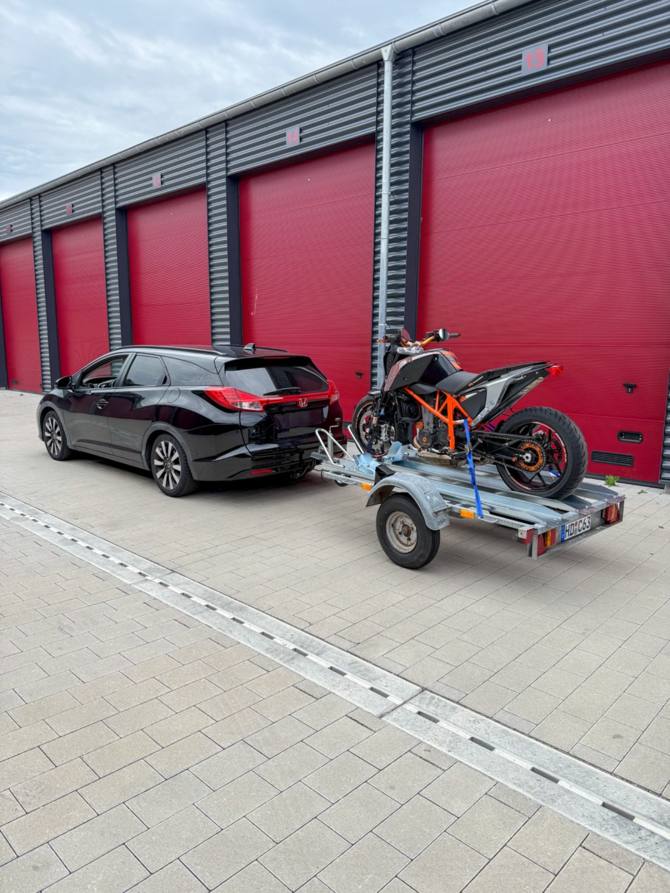 Motorradanhänger 500KG (2024)